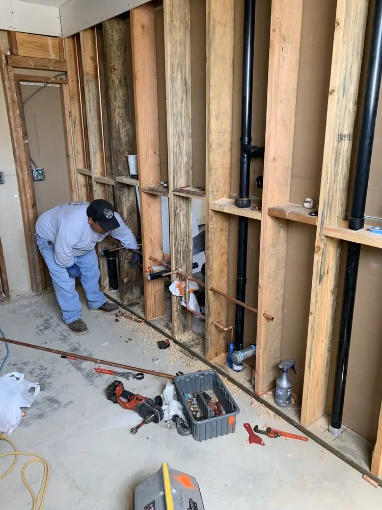 Commercial rough-in plumbing for Gas Line Repair in Waldwick